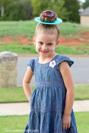 The secret of the cone is cardstock, formed into a cone shape, with hair wrapped and pinned all around it. 25 Crazy Easy Wacky Hair Day Ideas For Girls 2018 Update
