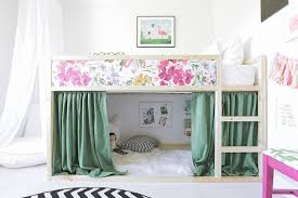 Mommo Design Ikea Hacks For Kids Girly Kura Bed Ikea Loft Bed