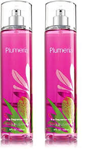 Cool Bath And Body Works 2 Plumeria Fine Fragrance Mists 8 Oz Bottles Bath And Body Works Bath And Body Fragrance Mist