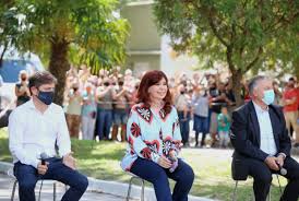 La vicepresidenta cristina fernández de kirchner. Kicillof Y Cristina Fernandez De Kirchner Pusieron En Marcha Un Nuevo Espacio Para La Memoria Provincia De Buenos Aires