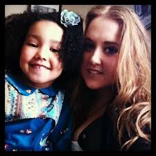 Chillin with my wee Rosa :) #love