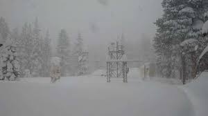 California Sierra Nevada Snow Keeps Piling Up