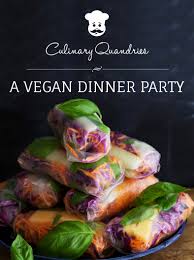 Trusted results with gourmet dinner party menus and recipes. Green Gourmet Giraffe Culinary Quandries A Vegan Dinner Party E Book Review
