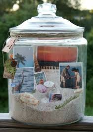 Apothecary Jars Would Make Good Mini Display Cases Filled With Themed Items For The Book Display Beach Memory Jars Crafts Memory Jar