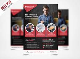 You can insert your design into the template the best brochure mockup to present your design in a close to reality scene to your clients or for your own portfolio. Free Psd Corporate Business Flyer Template Psd On Behance