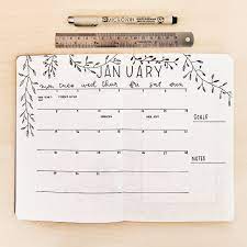 31 January Bullet Journals Get Ready For The Start Of Something New Bullet Journal Month Bullet Journal Writing Bullet Journal Minimalist