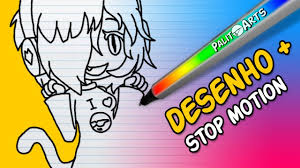 Desenhos de gacha club para colorir. Garota Gacha Life Mini Filme Como Desenhar E Pintar Em Stop Motion Anime Gacha Chibis Youtube