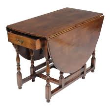 1920s English Jacobean Gateleg Table Table Center Table Small House Decorating