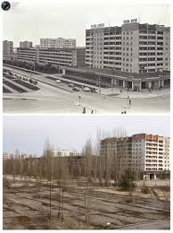 See more ideas about chernobyl, abandoned places, abandoned buildings. A Combination Of Images Taken In 1982 And On February 24 2011 Shows Before And After View Of The Abandoned City Of Pryp Chernobyl Abandoned Cities Abandoned
