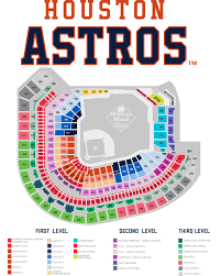 Mini Plans Seating Map Houston Astros