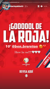 Manchester united are weighing up a move for nottingham forest striker ben brereton however, forest are likely to prove difficult negotiators after brereton signed a new deal with the club. One More Fan Ben Brereton S Influencer Girlfriend Celebrated The Goal Of The Chilean English In Networks Copa America Especial Memesita