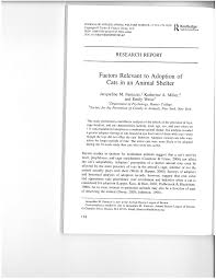 Check spelling or type a new query. Pdf Factors Relevant To Adoption Of Cats In An Animal Shelter