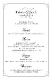 Wedding Menu Templates Perfect And Easy Menus For Your Big Day Wedding Menu Template Menu Card Template Wedding Buffet Menu