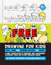 Free Drawing Activity Book For Kids - How To Draw Step By Step Drawing Tutorials Drawing For Kids Drawing Tutorial Easy Drawing Tutorial