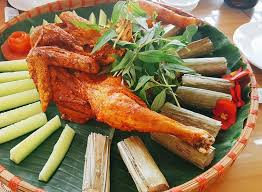 Hướng dẫn cách làm cơm lam gà nướng Tây ...