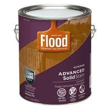 Flood 1 Gal Advanced Solid Stain True White Fld700 211 01