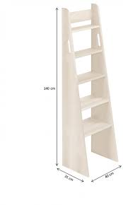 Hochbett mit rutsche junge sollten sie außerdem darauf achten das kräftige farben für jungs vorhanden sind. Biokinder Noah Treppen Leiter Hochbett 140 Cm Kiefer Weiss Lasiert