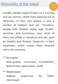 Year Of The Snake Snake Chinese Zodiac 1989 Chinese Zodiac Snake Chinese Zodiac Signs Zodiac Sign Traits