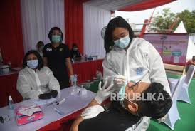 Rapid Test Antigen Di Rest Area Km 19 Tol Jakarta Cikampek Republika Online