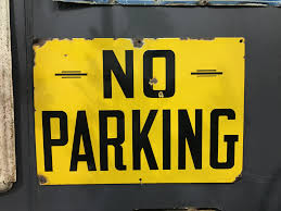 It's as if they imagined someone thinking, what is that sign with the crossed out chinese. Vintage 1930s No Parking Sign Good Vintage Look Parking Signs Vintage 1930s Antiques