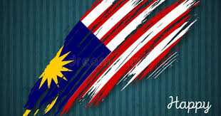 Malaysia Independence Day Patriotic Design Expressive Brush Stroke In National Sponsored Expressive Design Stroke Independence Day Panda Painting Day