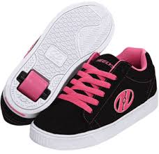 Black And Pink Heelys Heelys Straight Up Roller Shoe Black Pink White Roller Shoes Roller Skate Shoes Black Shoes