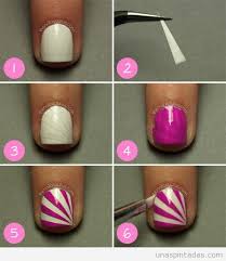 Haz el diseño de uñas lavadas con ácido. Disenos De Unas Faciles Y Bonitos Paso A Paso Diseno De Unas