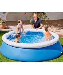 Buy Bestway 8ft Quick Up Round Family Pool 2300l Pools And Paddling Pools Argos Family Pool Pool 8ft