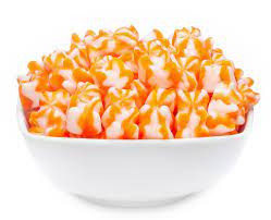Photos of orange cream cheese frosting. Orange Cream Bears