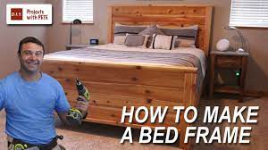 Check spelling or type a new query. How To Make A Bed Frame With Free Queen Size Bed Frame Plans Youtube