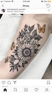Pin By Ann Wormer On Deby Tatoo Sunflower Tattoo Sleeve Hand Tattoos Floral Tattoo Sleeve