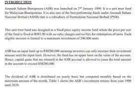 Maybank share trading / margin financing (maybankinvest). Introduction Amanah Saham Bumiputera Asb Was Lau Chegg Com