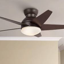 Casablanca ceiling fans with led lights. 44 Casablanca Isotope Brushed Cocoa Hugger Led Ceiling Fan 41r55 Lamps Plus