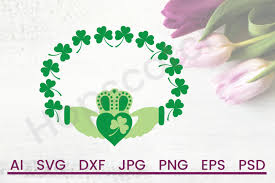 Free for commercial use no attribution required high quality images. Free Irish Svg St Patrick S Svg Claddagh Svg Dxf File Cuttable File Crafter File