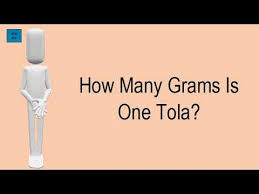 How Many Grams Is One Tola Youtube