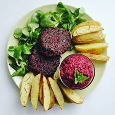 Quinoa Rote Beete Patties Glutenfrei Und Vegan Http Laya Ayurveda De Quinoa Rote Beete Patties Glutenfrei Und Vega Rote Beete Glutenfrei Lebensmittel Essen