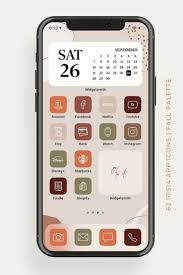 Ios14 App Icons For Iphone Earthy Boho Aesthetic 62 App Icons Pack Ios 14 Icons Ios14 Aesthetic Iphone Home Screen App Icon Covers Video Video Homescreen Iphone Apps Iphone App Layout