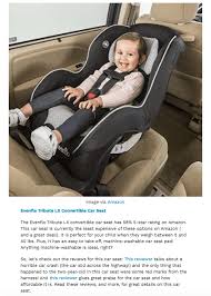 Evenflo Tribute Lx Convertible Car Seat Review By Baby Journey Baby Car Seats Car Seat Reviews Convertible Car Seat