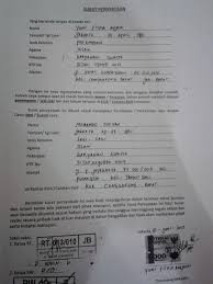 4 contoh surat pernyataan kerja dengan format… contoh surat pernyataan orang tua, siswa baru dan… 5 contoh berita acara rapat, peristiwa, serah… format surat pernyataan menjalankan usaha / pekerjaan bebas bermaterai yang … Kua Done Yuni Fitria Anjani