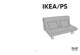 If you want to find the other picture or article about ikea ps lovas sofa bed schlafsofa ikea ps. Ikea Ps Sofabed Cover Instructions Pdf Download Manualslib