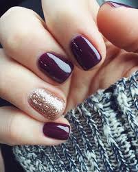65 Fall Acrylic Nails Colors Art Designs Koees Blog Fall Acrylic Nails Nails Simple Fall Nails