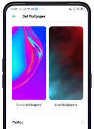 Tap on the set wallpaper option to confirm. The Static And Live Wallpaper On Coloros 6 Oppo Global