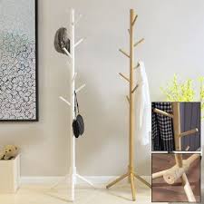 8 Hooks Coat Stand Rack Hat Jacket Bag Clothes Hanger Living Room Bedroom Uk Modern Coat Rack Clothes Stand Coat Hanger Stand