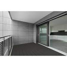Besonders im außenbereich werden diese immer wieder bevorzugt verlegt. Wpc Terrassendiele Anthrazit Anthrazit 300 X 19 X 1 6 Cm Bauhaus