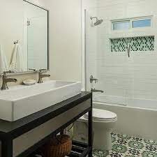 Vanities for small bathrooms are easy to install. One Sink Two Faucets Design Ideas