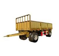 The Fine Quality 2 Axles Light Duty Dolly Lowbed Lowboy Drawbar Mini Full  Trailer