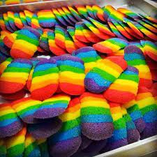 Kue tipis dan garing yang seketika lumer di lidah ini memang sering membuat ketagihan. Resepi Biskut Lidah Kucing Biskuit Rainbow 612x612 Download Hd Wallpaper Wallpapertip
