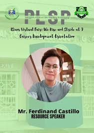 ISians Virtual Fair: “We Rise and Stride at 9” Let us welcome our  distinguished resource speaker, MR. FERDINAND CASTILLO in the conduct of  the Career Development Orientation. This is exclusive for the