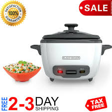 Black And Decker 6 Cup Rice Cooker And Steamer Rice Cooker Rice Cooker Ideas Ricecooker Blackdecker Rc506 Uncooked Rice Cooker 6 Cup White And Food Steamer New 16 28 Blackd Steamer Recipes Rice Cooker