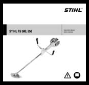 These engines run so hot and the path from the engine's port to the atmosphere is short, if you can run it in a dark room it doesn't take long. Stihl Fs 550 Manuals Manualslib
